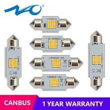 NAO C5W led C10W 28 мм 31 мм CANBUS Error Free гирлянда 12В 3030 автомобильные аксессуары Подсветка салона 36 мм/39 мм/41 мм 44 C5W купола лампочки