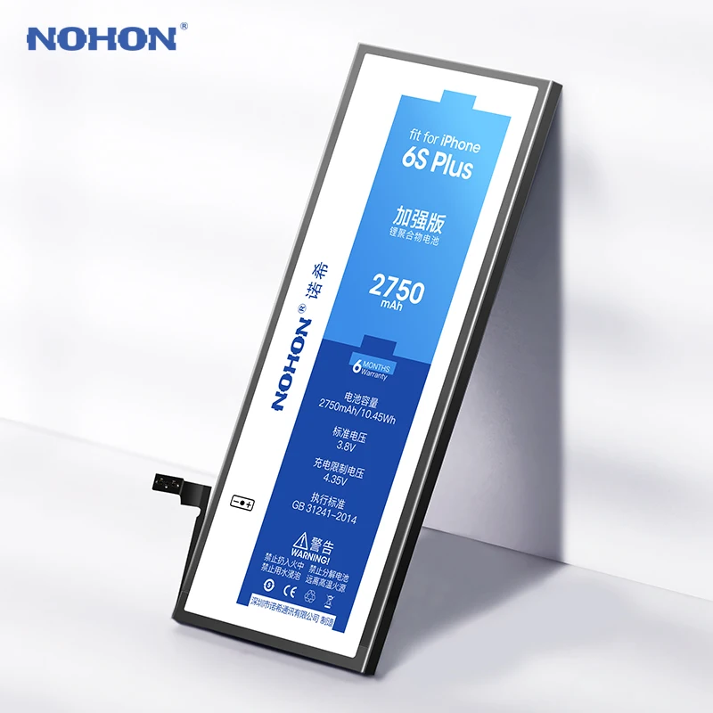 NOHON Батарея для iPhone 6S Plus 7 8 6 S SE реального Ёмкость Замена литий полимерный
