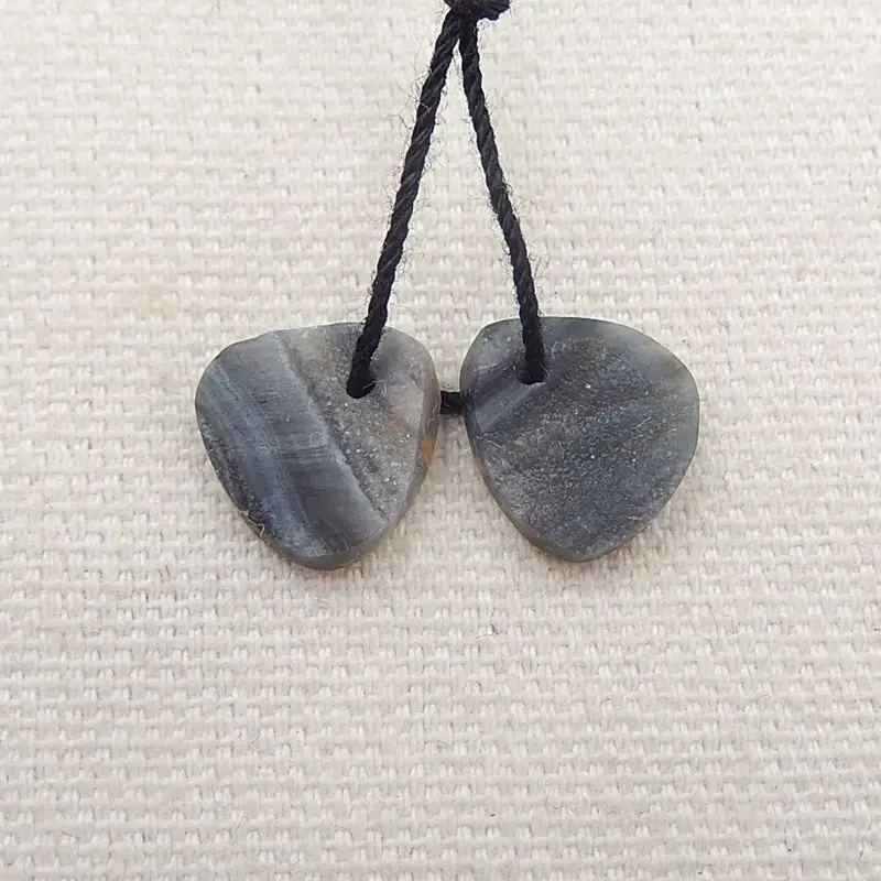 Natural Bead Brazil Agate Crystal Handmade Earrings DIY Jewellry Making For Women 12x12x3mm 1g | Украшения и аксессуары