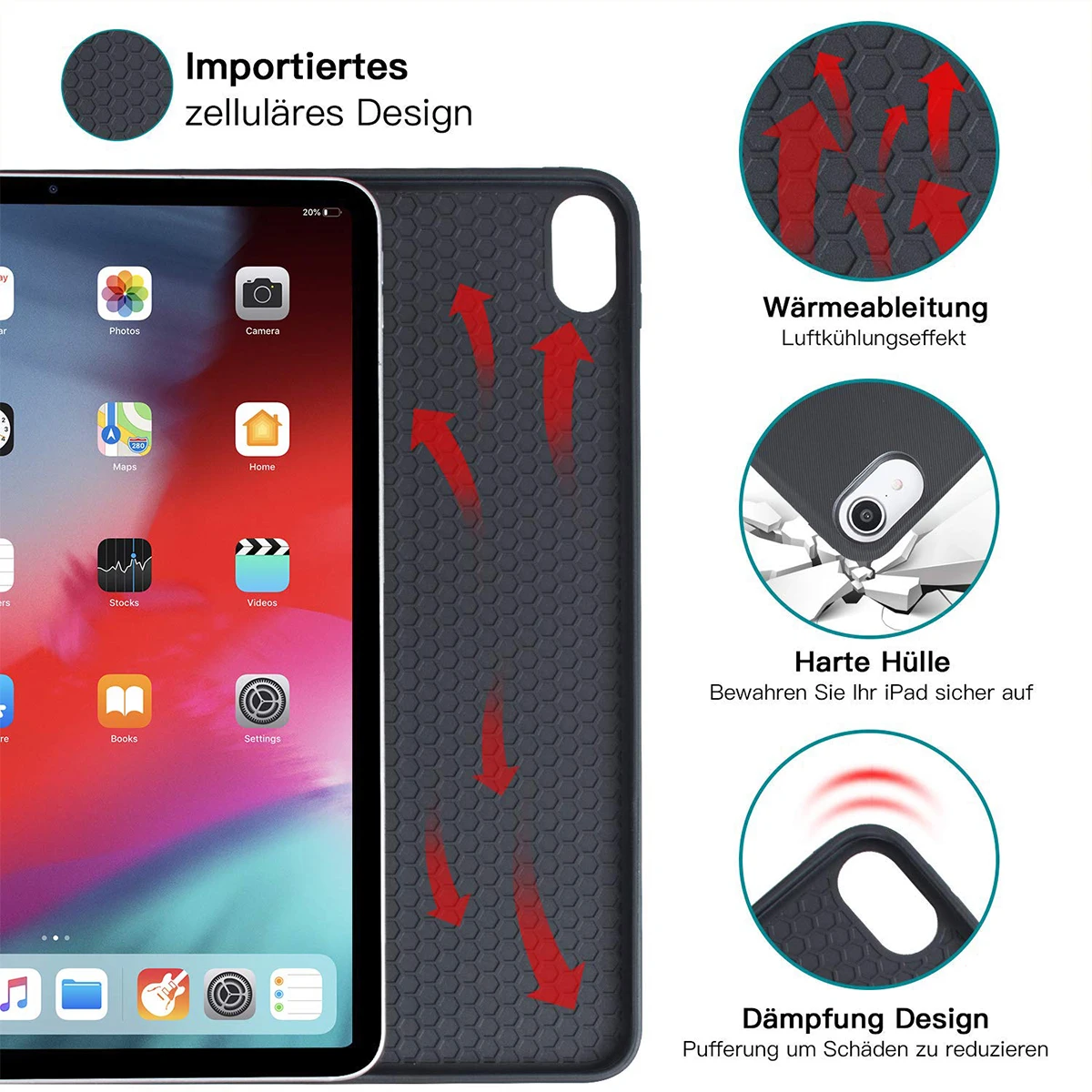 Чехол с немецкой Bluetooth клавиатурой для iPad Air 3() iPad Pro 10,5() чехол для планшета с магнитной адсорбционной застежкой чехол для планшета