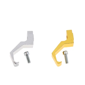 

Motorcycle Helmet Hook, 2pcs Hat Wall Mount Display Rack Shelf White+Golden