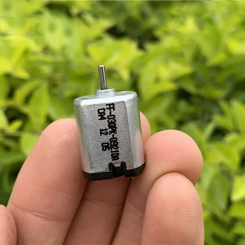 Miniature DC Silent Motor 3V-7V 6000 rpm-14800 rpm Flat Small Appliance Electronic Lock Accessories Shaft Diameter 1.5mm | Обустройство