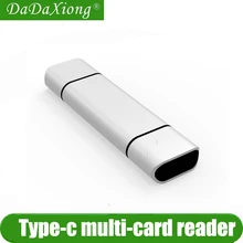 New Type-c card reader usb3.0 high speed U disk small mini multifunction otg mobile phone card reader aluminum alloy New Type-c card reader usb3.0 high speed U disk small mini multifunction otg mobile phone card reader aluminum alloy