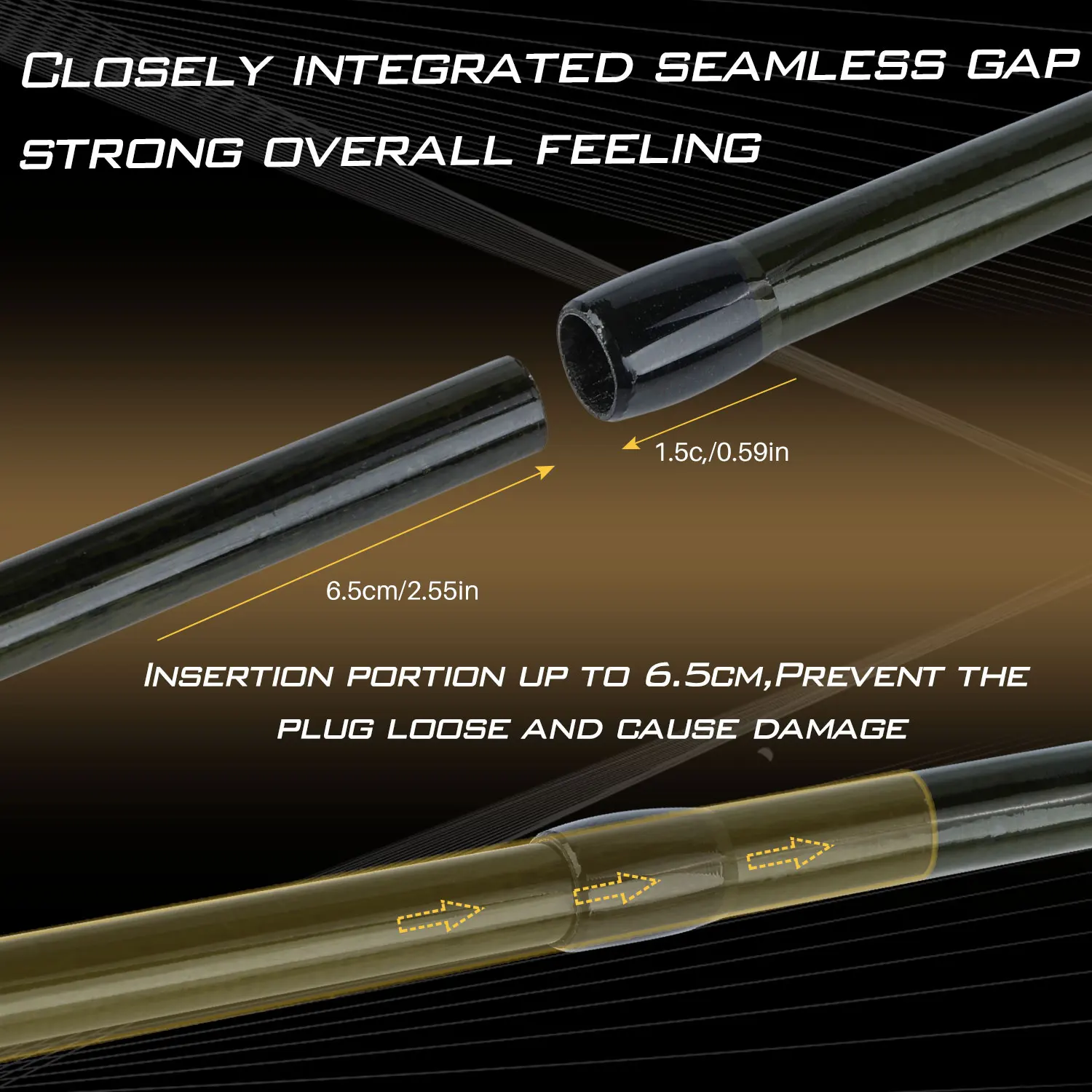 Sougayilang 4 Section Carbon Fiber Fly Fishing Rod Ultralight Weight Fly Fishing Rod Lake River Fishing Tackle