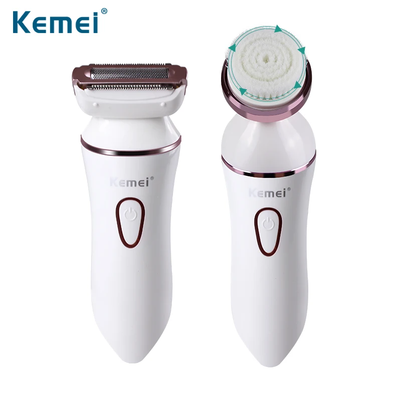 Kemei 4 в 1 Женская электробритва Набор беспроводной эпилятор для женщин зоны Бикини