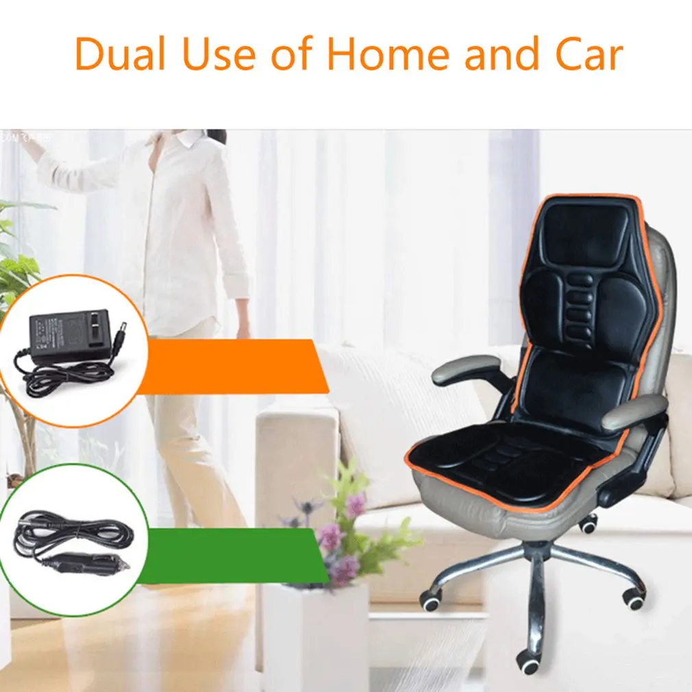 

Strong And Weak Multi-speed Speed Adjustment Heating Vibration Car Massage Cushion Massage Cushion Car Home Massage Pad