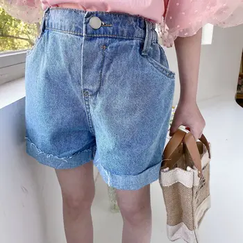 

2020 Korea Style Baby Girls Denim Shorts Summer Kids Girls Shorts 2-7 Years