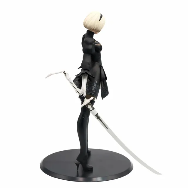 28cm NieR Automata 2B YoRHa No 2 Type B Smll Sword PVC Action Figure Anime Model