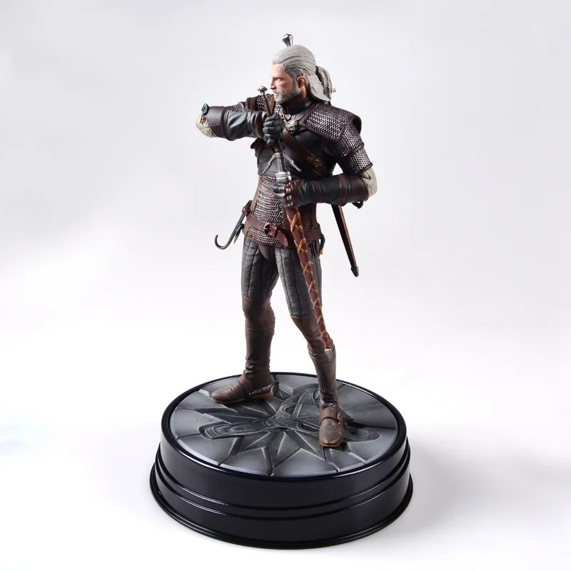 Аниме Garage Kit Darkhorse Wizard 3 Crazy Hunting Geralt Garage Kit Geralt Wild Hunt Leaf Nefarian Tome