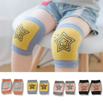 

Infant Toddlers Baby Leg Warmer Knee Support Protector Baby Knee Pad Kids Safety Crawling Elbow Cushion Baby Kneecap