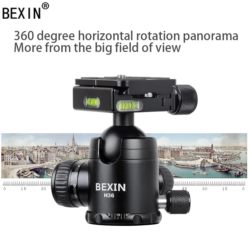 Bexin DSLR камера с шаровой головкой зажим вращающийся на 360 градусов панорамный