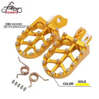 

Motorcycle CNC Footrest Footpeg Foot Pegs For SUZUKI RMZ250 2010 2011 2012 2013 2014 2015-2018 RMZ450 2008 2009-2018 RMZ 250 450