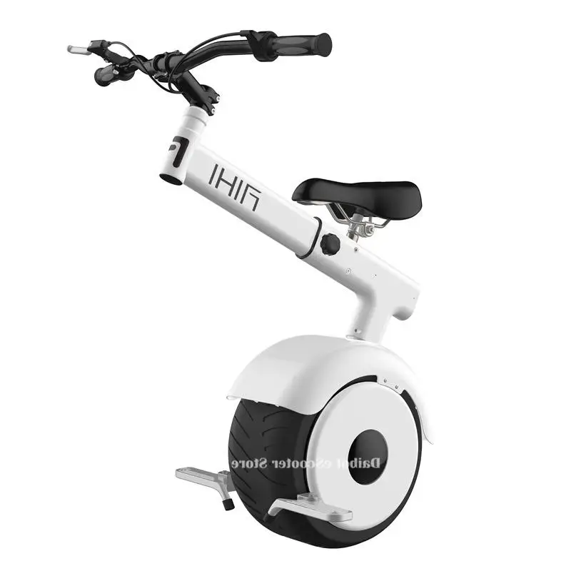 Daibot Electric Motorcycle Scooter One Wheel Self Balancing Scooters 800W 60V Somatosensory Foldable Monowheel Electric Unicycle