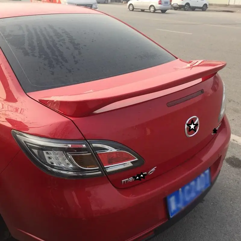 Наружные декоративные автомобильные аксессуары, модифицированные спойлеры, крылья 08 09 10 11 12 13 14 15 16 для Mazda 6 - Цвет: MODEL F