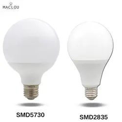 220 V светодиодный свет SMD5730 Lampadine светодиодный накаливания e27 Светодиодная лампа 5 W 7 W 9 W 12 W глобальной лампа Светодиодный точечный