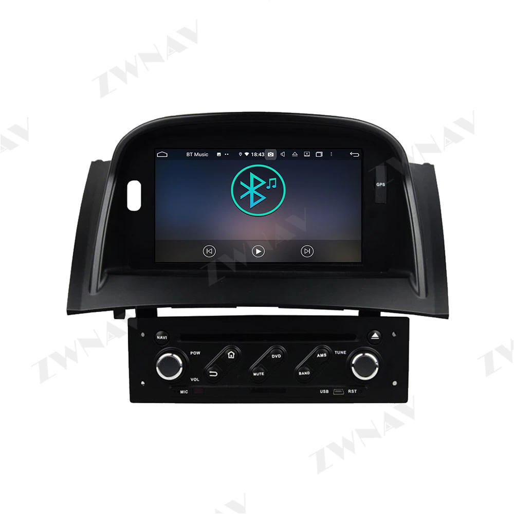 128G Carplay 2 Din For Renault Megane 2 Fluence 2002 2003 2004 2005 2006 2007 2008 Android Player Audio Radio GPS Head Unit Auto