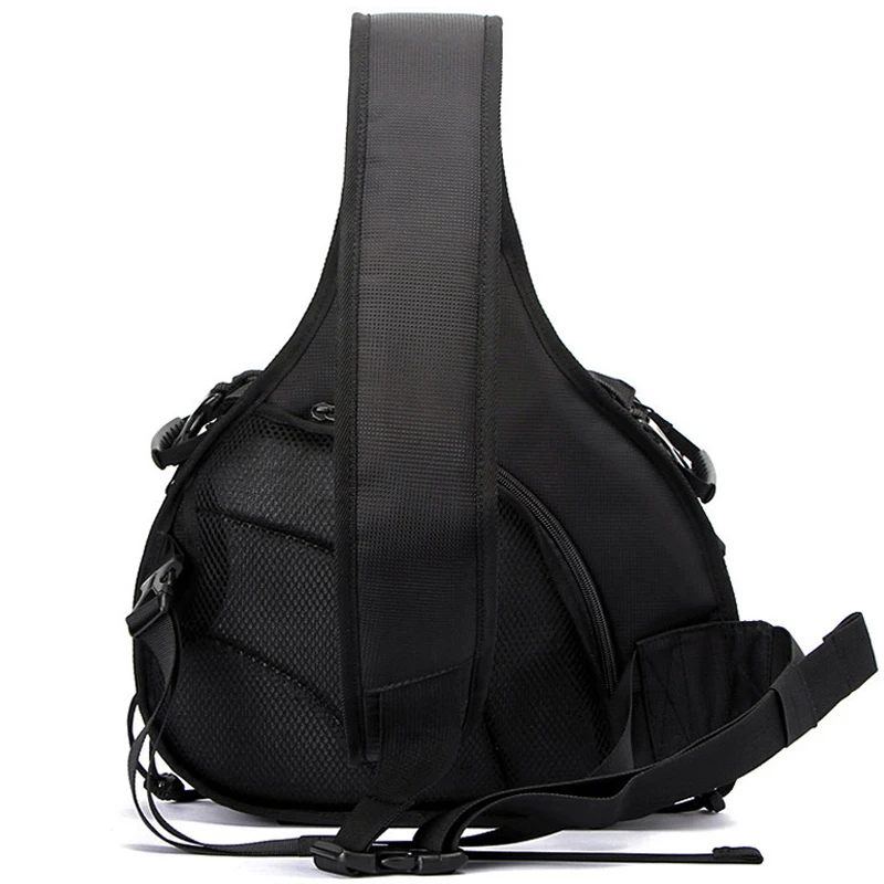 Photography Waterproof Triangle Sling Cross Body Men Women Soft Padded Camera Shoulder Bags Travel Casual Tripod Bag for Digital