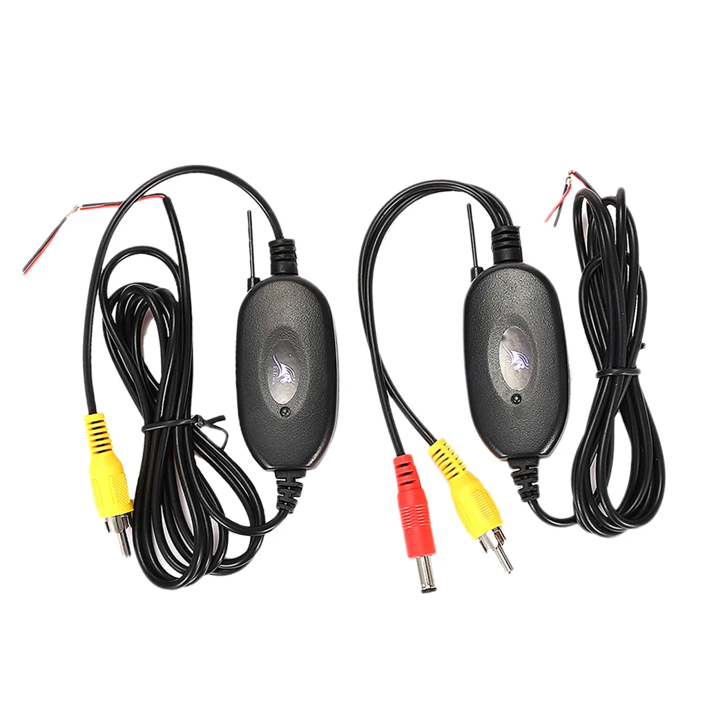 Wireless 2.4Ghz RCA Video Transmitter &Receiver Kit For Car Reversing Camera