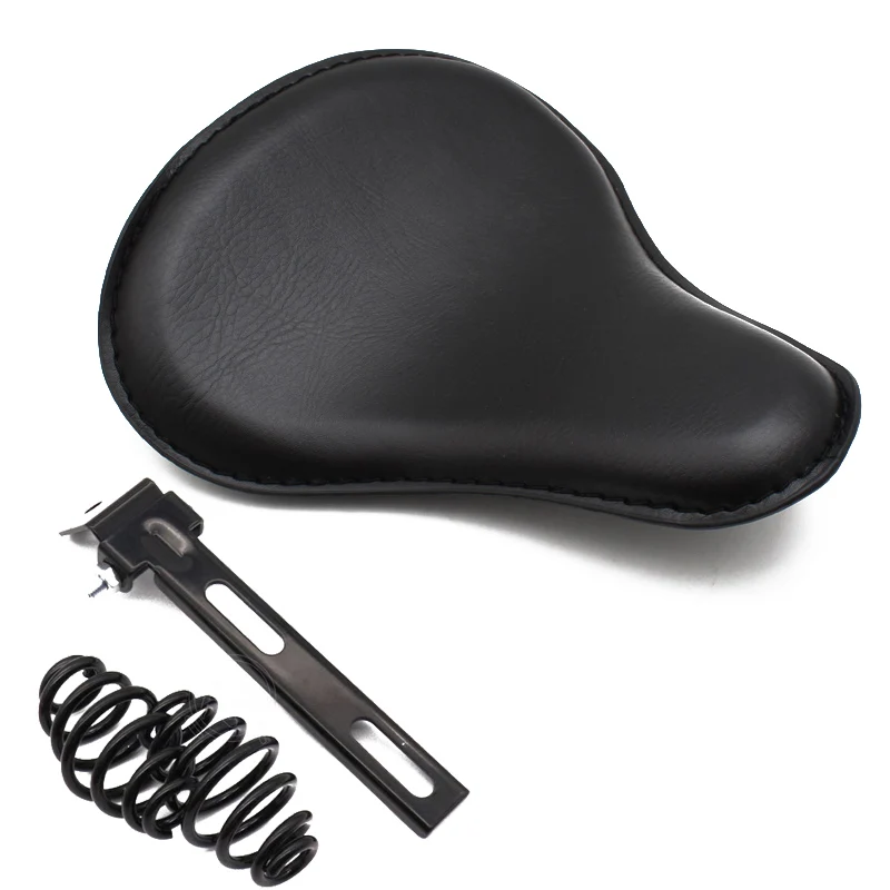 本革ソロシート ハーレー など 汎用サドルシートチョッパー