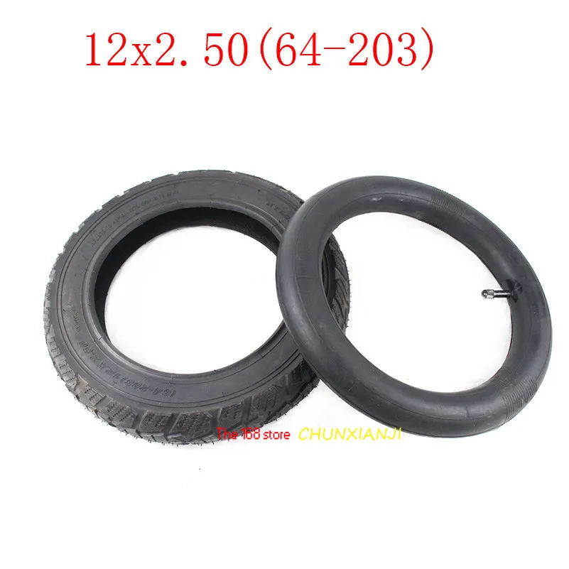 Lightning deliever 12*2,50(64-203) пневматическое колесо шины 12 дюймов, электровелосипед внутренние и внешние шины 12x2,50 шины