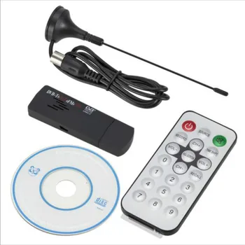 

E4000 USB DVB-T + RTL-SDR Realtek RTL2832U + R820T DVB-T Tuner Receiver Wholesale TV Stick TV Antenna receiver