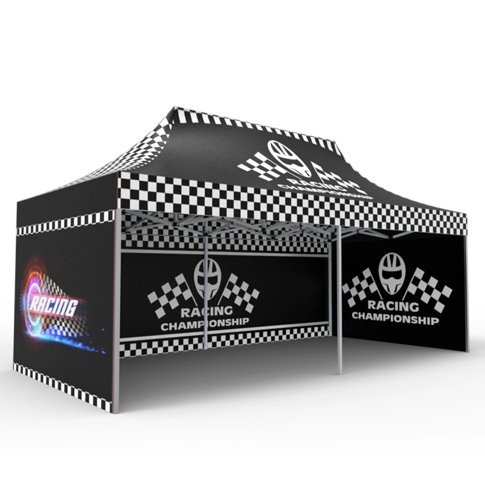 10x20ft Custom Outdoor Pop up Waterproof Durable Racing Event Gazebo Tent1