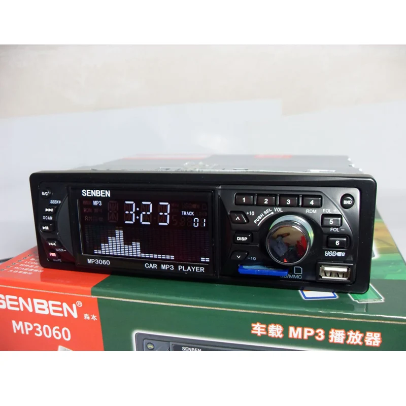 24 В 1Din стерео аудио на плате USB/TF/AUX радио плеер/FM приемник MP3 MMC WMA автомобильный Радио Поддержка FM/MP3
