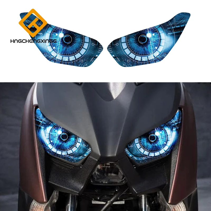 For Yamaha Xmax 300 250 2017 2018 Motorcycle accessories headlight protection sticker | Автомобили и мотоциклы
