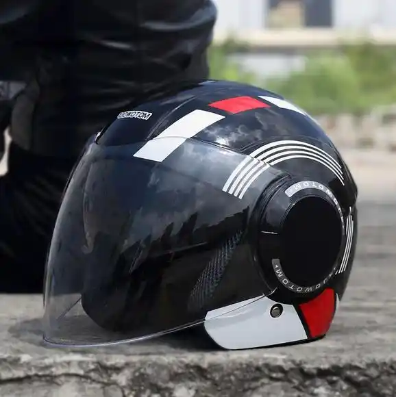 all code electric motorcycle crash helmet summer breathable