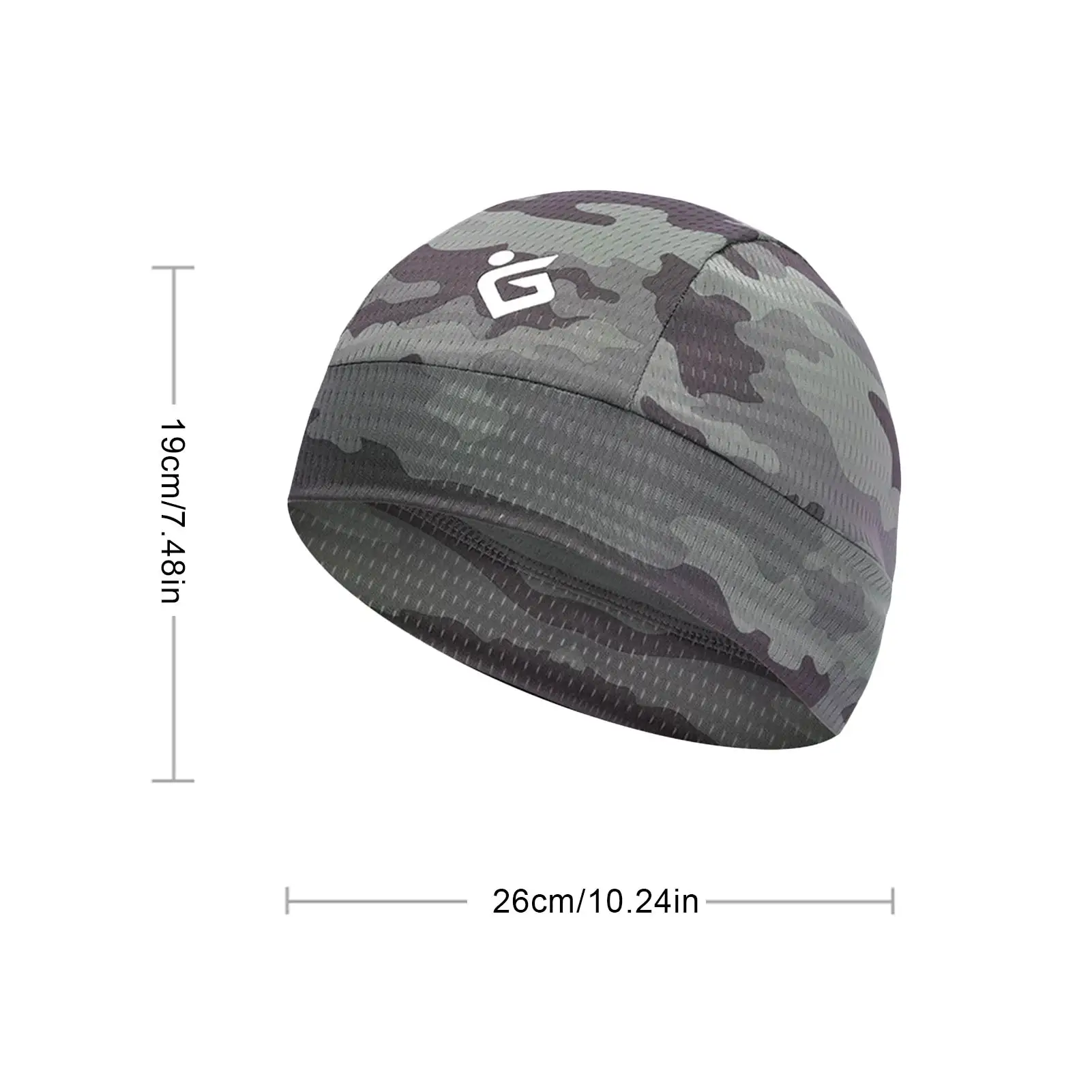 Cooling Skull Cap Breathable Wicking Hiking Cap Sweat-absorbent Cycling Runnihf 