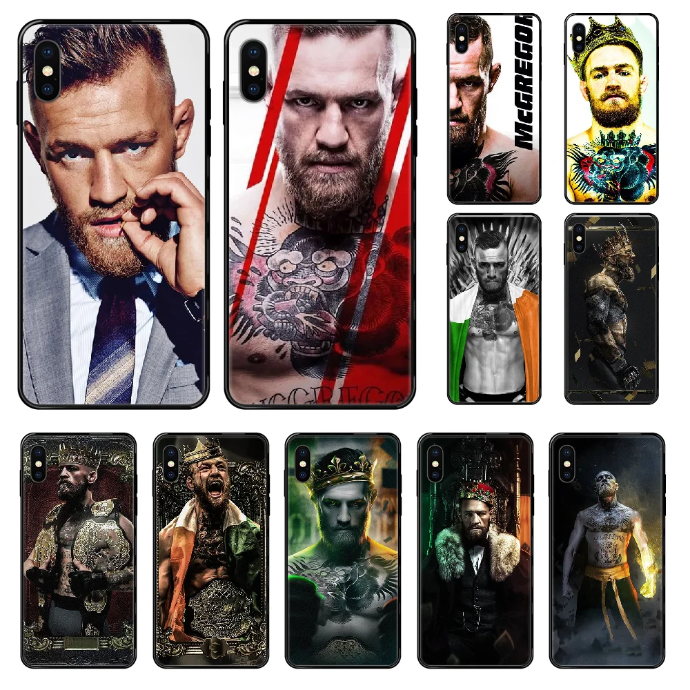 Чехол для телефона ирландский истребитель Conor McGregor iphone 4 4s 5 5S SE 5C 6 6S 7 8 plus X XS XR 11 PRO MAX