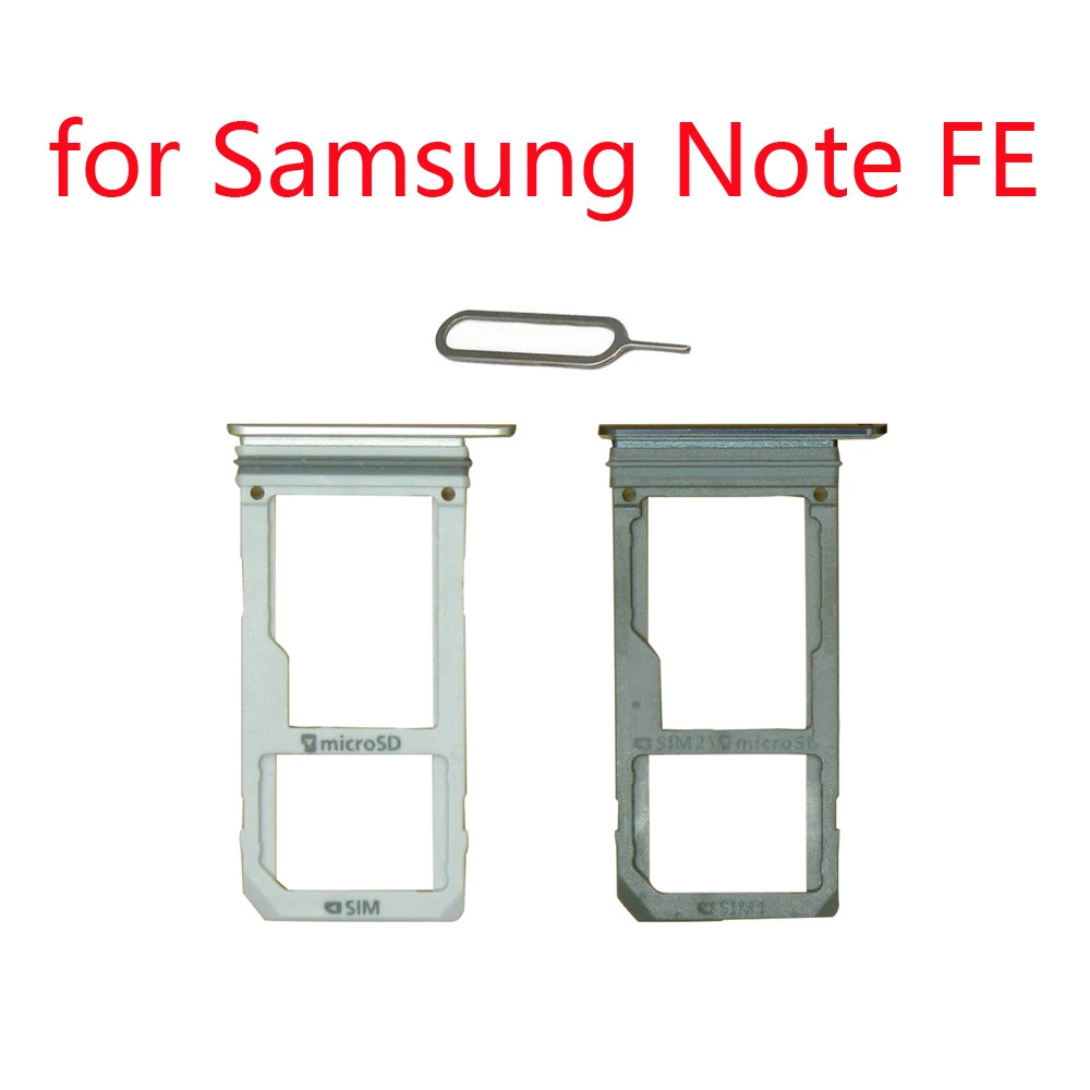 Держатель лотка для sim-карты samsung Note FE N935 Galaxy Fan Edition оригинальный корпус телефона