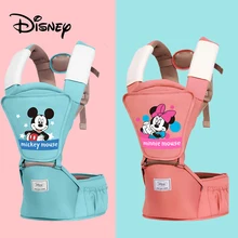 

Disney Ergonomic Baby Carrier Full Seasons Breathable Infant Baby Carrier Waist Stool Front Facing Kangaroo Baby Sling Backpack