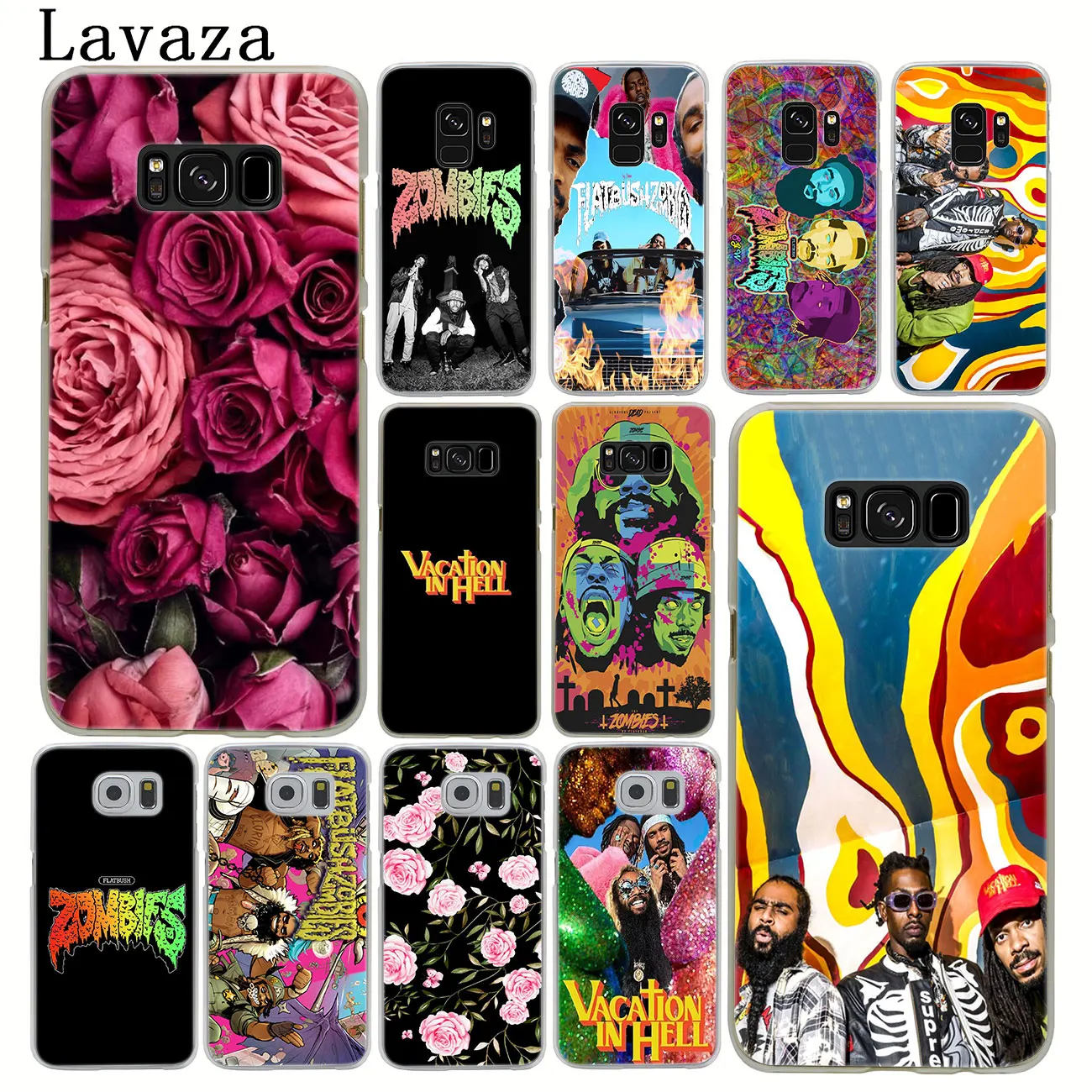 Чехол для телефона Lavaza Flatbush Zombies Samsung Galaxy S20 Ultra S10E S10 Lite S6 S7 Edge S8 S9 Plus A51 A71 A81 A91 |