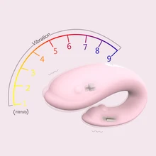 9 Speeds Couple vibrator for women dildos G Spot Clitoris Stimulate Vibrators Dual Motors adults Sex Toys for Woman sex products