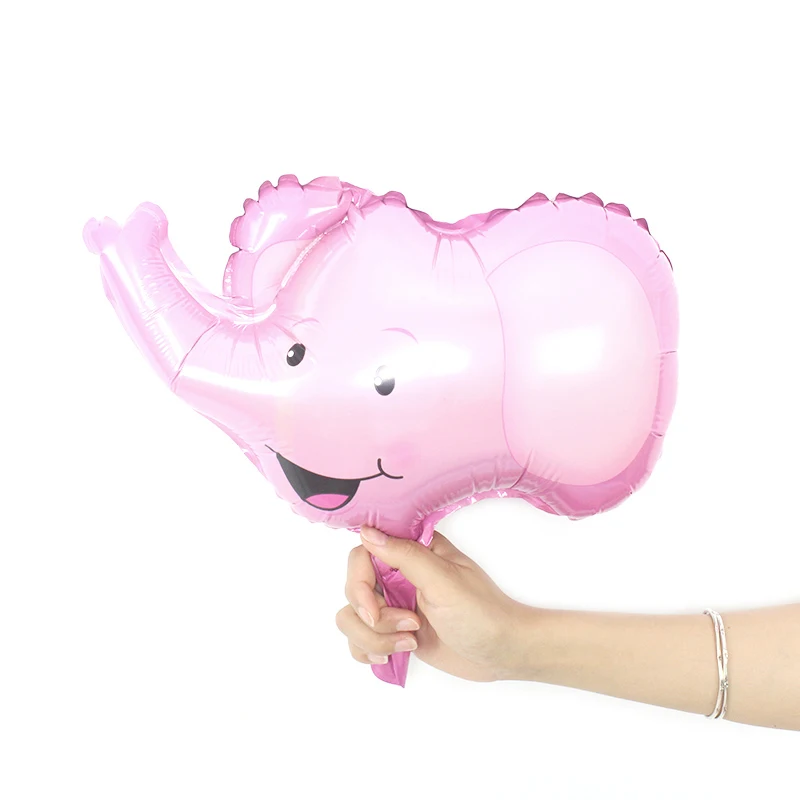 mini PK elephant Большие Животные лисы фольги джунгли вечерние шары Сова день рождения лес вечерние украшения Дети Ежик медведь globos - Цвет: mini PK elephant