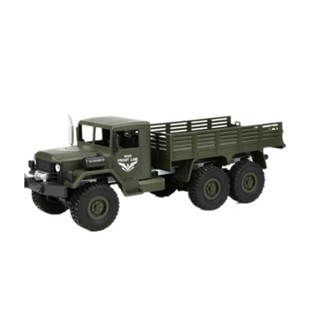 1:16 моделирование 6 колесный привод альпинистский автомобиль военная модель Электрический грузовик с ДУ игрушка для детей мальчиков - Цвет: Зеленый