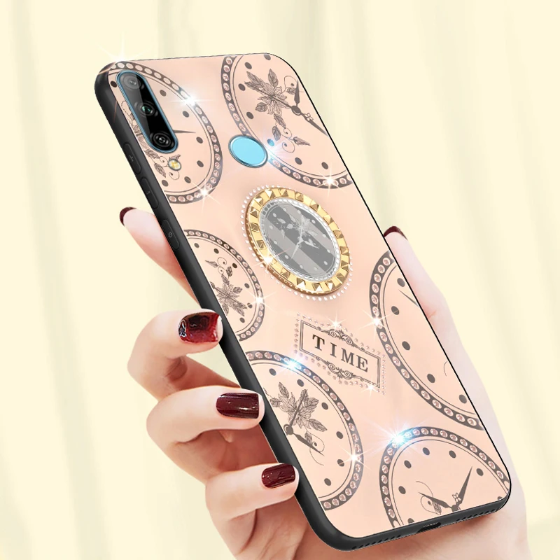 Модный чехол для телефона Huawei Y9 Prime 2019 / P Smart Z Enjoy 10 Plus блестящий женский жесткий