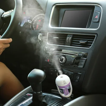 

Hot 12V Car Steam Humidifier Air Purifier Aroma Diffuser Essential oil diffuser Aromatherapy Mist Maker Fogger