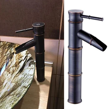 

Retro style Faucet Basin Tap Hot & Cold Brass Easy installation Home Kitchen