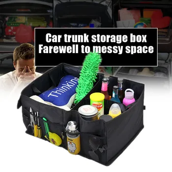 

Folding Car Storage Box Waterproof Container Case Multifunction Car Styling Trunk Bag Auto Interior Storage Organizer Container