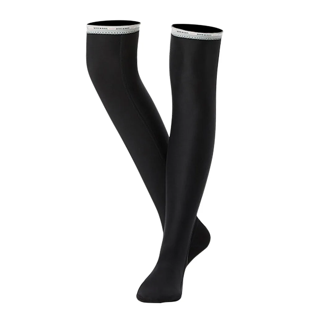 Women Wetsuit 1.5mm Long Diving Socks Warm Non-Slip Swimming Stocking Boots
