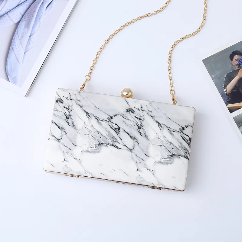 Дизайнерский клатч Marbling, известный бренд, женские клатчи, кошелек, вечерний конверт, Свадебная вечеринка, винтажные сумки на плечо для женщин