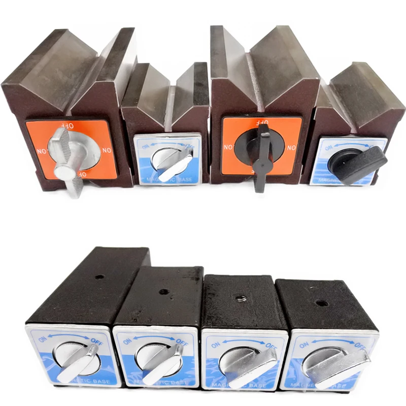 6T 8T 10T 12T V type Power Magnetic Base Switch Magnetic Table Base ...