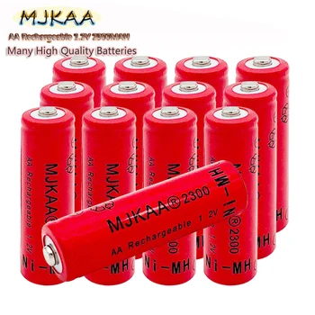 

New MJKAA AA NI-MH 2300Mah Rechargeable Batteries Aa 1.2v Is Suitable Ues for Alarm Clock,Wireless Mouse,Remote Control
