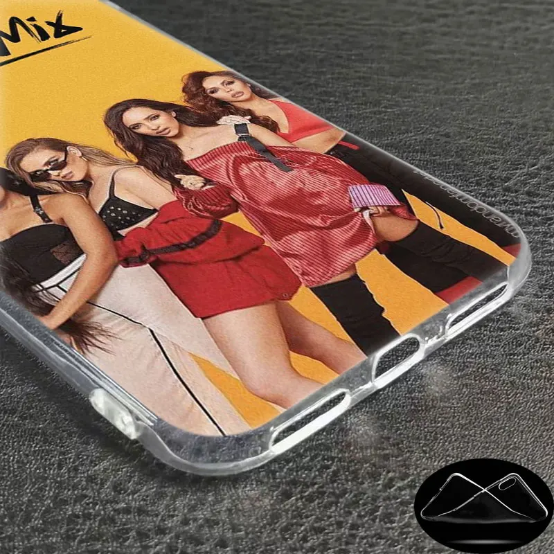 Роскошный мягкий силиконовый чехол для телефона Little mix Apple iPhone 11 Pro XS Max X XR 6 6S 7 8 Plus 5