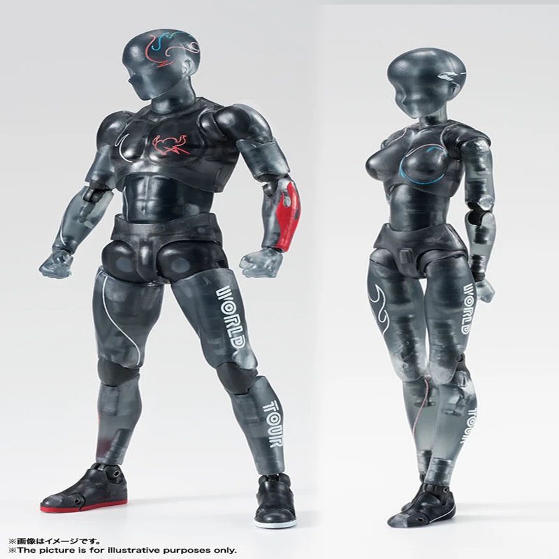 

BJD Male and Female Body Figma Toy Body Model Super Movable Toys Limited Edition Action Figure joint can movable with weapon