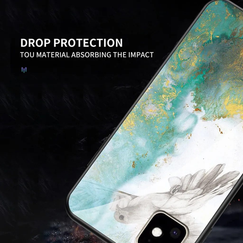 20# чехол для IPhone 11 глянцевый Marbl-e TPU Мягкий резиновый чехол для IPhone 11 ультра тонкий задний бампер для телефона