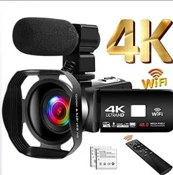 48 megapixel HD digital camera remote WiFi camera HD DV 4K
