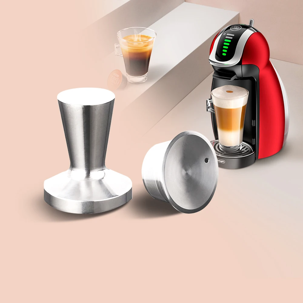 Многоразовая Крышка для кофе Dolce Gusto металлическая крышка sule Nescafe подзаряжаемая